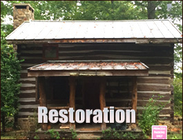 Historic Log Cabin Restoration  Hoskinston, Kentucky